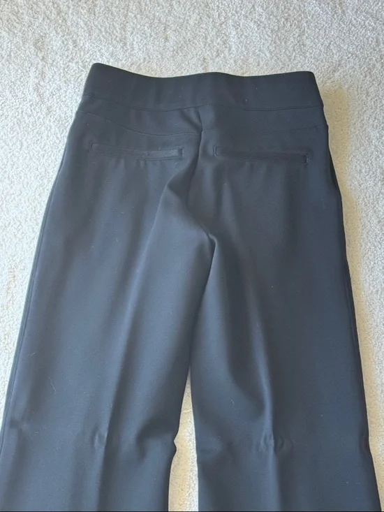 Spanx High-Waist Black Flared Dress Pants - Picture 9 of 9